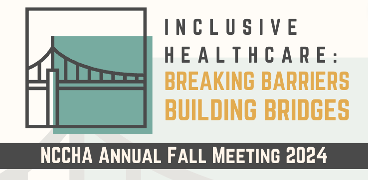 North Central College Health Association 2024 Annual Meeting: Inclusive Healthcare: Breaking Barriers, Building Bridges Banner